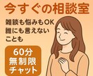 今すぐ話したい気持ちを受け止めます 今すぐ誰かに聞いてほしい時の居場所/心細い夜に/雑談も♪ イメージ2