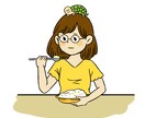似顔絵を可愛くお描き致します 様々な用途にお使いできる似顔絵を可愛く描かせて頂きます！ イメージ3