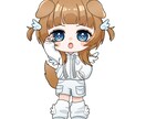 低価格高品質！SDイラスト制作承ります 商用利用代、2次配布代、著作権譲渡込みで安心の取引 イメージ4