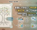 木を描く心理検査のレポートを作成します 言葉にできない「今のあなた」を一本の木に託してみませんか？ イメージ1