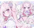 歌ってみた立ち絵キャラデザイラスト等描きます ロリータ地雷系得意！衣装デザインもします！ イメージ6