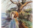 水彩、ペン画、色鉛筆アナログ画材で風景画を描きます 心に染みるような絵を描かせていただきたいと思います。 イメージ6