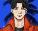 アニメ風イラストや似顔絵も承ります お好みのテイストに合わせた絵をお描きします イメージ5
