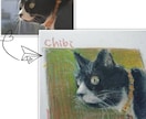 プレゼントに！写真から温かい似顔絵を描きます オイルパステルで油絵風スケッチ画。データ納品。原画郵送可。 イメージ5