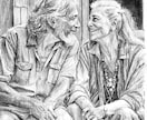 あなたの似顔絵ペット玄関風景何でも描きます 写真はあるけど絵はなかなか無いよね イメージ4