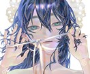 アンニュイな表情が魅力的なイラスト制作します あなたの大切なOCキャラ、私の世界観で表現します イメージ8
