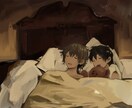 MVイラスト、アイコン、一枚絵のイラストを描きます 女の子、風景も可能です。ダークな雰囲気のイラストも描けます！ イメージ1