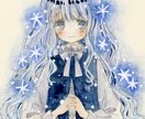 ハガキサイズの透明水彩イラストをお届けします 透明水彩イラストの原画をお届けいたします。 イメージ1