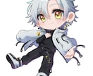 かわいいミニキャラ(デフォルメ)描きます SNSアイコン・配信・商用OK イメージ3