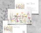 flowerデザインの名刺・ショップカード作ります 起業・開業などこれから名刺・ショップカードが必要な方へ イメージ7