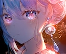 歌ってみたサムネイル、ヘッダー、本の表紙等承ります 美男子や、美少女を透明感のある絵柄で描きます！ イメージ1