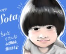 家族、結婚式用等の似顔絵、イラストを描きます お洒落雰囲気、リアル等要望受け付けます♪ イメージ4