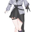TRPGやゲーム用の立ち絵作成します キャラクターデザインと立ち絵を描きます イメージ3