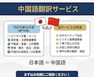 スピーディーと正確さで、伝わる日中翻訳します 低価格で丁寧対応。日中ネイティブが翻訳 イメージ2