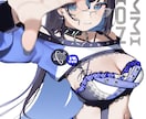 歌ってみた立ち絵キャラデザイラスト等描きます ロリータ地雷系得意！衣装デザインもします！ イメージ3