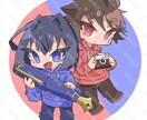 最短2日！全身デフォルメキャラを描きます 商用利用可能！訂正無制限！最低価格！なデフォルメイラストです イメージ3