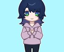 シンプルで可愛いミニキャラを描きます アイコンとしても使える可愛いイラストを描きます！ イメージ2