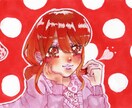 コピックで深みのある人物のアイコンを描きます 男の子女の子どちらもカッコいい子可愛い子対応可能です‼︎ イメージ1