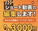 ショート動画の編集します 丁寧に迅速にをモットーに！丸投げOKです イメージ1