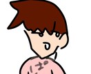 中学生レベルの絵が欲しい人描きます 上手い絵は他の人に行って下さい中学生レベルの絵をわざと描くよ イメージ1