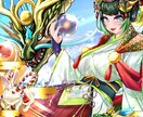一枚絵やキャラデザお受けします あなたの考える可愛い女性やカッコいい女性を形にします イメージ9