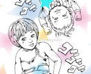 ジョジョ風の似顔絵アナログタッチでお描きします フォローかサービスお気に入り登録で1枚につき500円OFF！ イメージ10