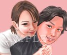 似顔絵★リアル寄りで透明感のある人物を描きます プレゼントやウェディング、SNSアイコン、配信用等にも！ イメージ2