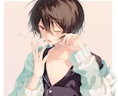 SNSアイコンお描きします キラキラした透明感のある塗りでアイコンをお描きします イメージ5