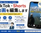 TikTok・Shorts動画を編集します カット・テロップ・BGMまで対応します イメージ1