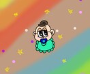 SNSアイコンやイラストを作成します ポップ調なオリジナルキャラクターイラストです イメージ2