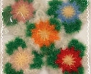 かぎ針編みスセミやかぎ針編み小物などを作成致します キラキラのポリエステル製糸はカラーも豊富で人気があります。 イメージ8