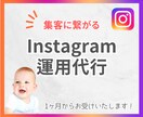 1ヶ月間Instagramの運用代行を致します 集客へ繋がるInstagram運用を致します！ イメージ1