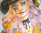 オリジナル作品の絵を描きます 綺麗な色鮮やかな絵を描きます！！ イメージ2
