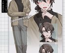 TRPG立ち絵作成します 立ち絵、表情差分等セットにした価格になっております！ イメージ2