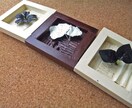 送料込：造花や段ボールのコラージュパネル作ります インパクトのある一点もののアートパネルはいかがですか？ イメージ4