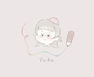 お店のロゴイラスト描きます オーナー様やお子さまの似顔絵からもロゴ作成できます♡ˎˊ˗ イメージ3
