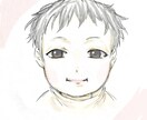 全力でイラスト系の似顔絵描きます 繊細で手書き感たっぷりの絵柄です。 イメージ1