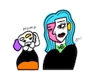 ピカソ風似顔絵描いています カラフルで唯一無二！ワンちゃんも描けます！ イメージ9