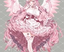 一枚絵イラストお描きいたします あなただけのオリジナルキャラクターをお作り致します イメージ2