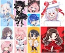 特典配布・収益・グッズ化OK★ミニキャラ描きます 商用利用に対応！ライブ配信・SNSなどお好きな場所で使えます イメージ8