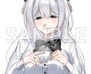アイコン描きます 正方形のキャンバスに肩までのキャラクターをお描きします‼️ イメージ2