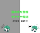 頭の中のモヤモヤを整理・言語化します 考えがまとまらない人、整理してスッキリ イメージ1