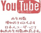 YouTube再生回数1000回再生ます YouTube日本人ユーザーにて、再生回数伸ばします。 イメージ1
