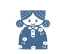 こけしみたいな༶ちょい似顔絵アイコン༶お描きします ラインやX、インスタなどのアイコンに使える◯線画イラストです イメージ5