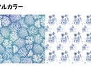 オリジナルのイラストでパターンを製作します ご希望のイメージを手描きで表現し、センス良くパターン化します イメージ4