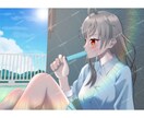 ブラシ塗りのイラストをお描きします 高級感溢れるイラストを作成します！ イメージ4