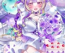 きらきらつやつや透明感のあるイラスト描きます うるちゅる透明感のあるイラストをお届け!!! イメージ3