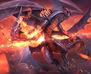 クリーチャー、モンスターイラストを制作します リアルタッチのフルカラークリーチャー、モンスターイラスト イメージ3