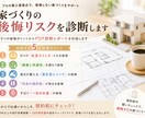 家づくりの後悔リスクを診断します ５つの後悔ポイントからPDF診断レポートを作成します イメージ1