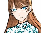 人物イラスト描きます かっこいい風のテイストが得意です！ イメージ3